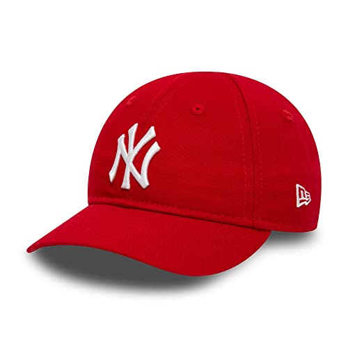 New Era Baseball Fankappe für Babys und Kleinkinder MLB New York Yankees Teamlogo mit Gummizug rot weiß - Infant von New Era