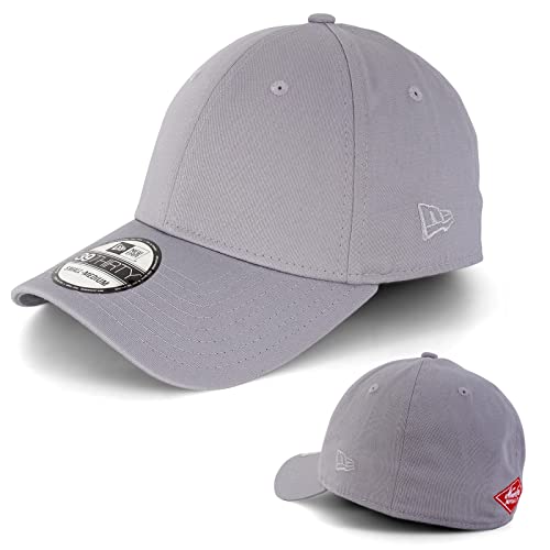 New Era Basecap Baseball Cap Herren Limited Edition MLB Mütze 39THIRTY Stretch Fit New York Yankee, LA Dodgers, Essential Basi (M-L, hellgrau, l) von New Era