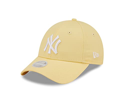 New Era Basecap Damen New York Yankees MLB Baseball Cap Kappe 9Forty verstellbar gelb League Essential - One-Size von New Era