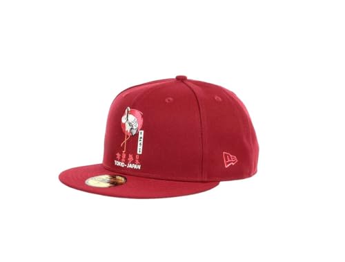 New Era Bird Tokyo Japan Collection Cardinal 59Fifty Basecap - 7 1/8-57cm (M) von New Era
