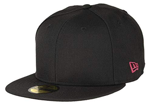 New Era Blank Black/Strawberry 59Fifty Basecap - 7 1/4-58cm (L) von New Era