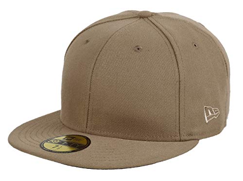 New Era Blank Light Beige 59Fifty Basecap - 7 1/8-57cm (M) von New Era