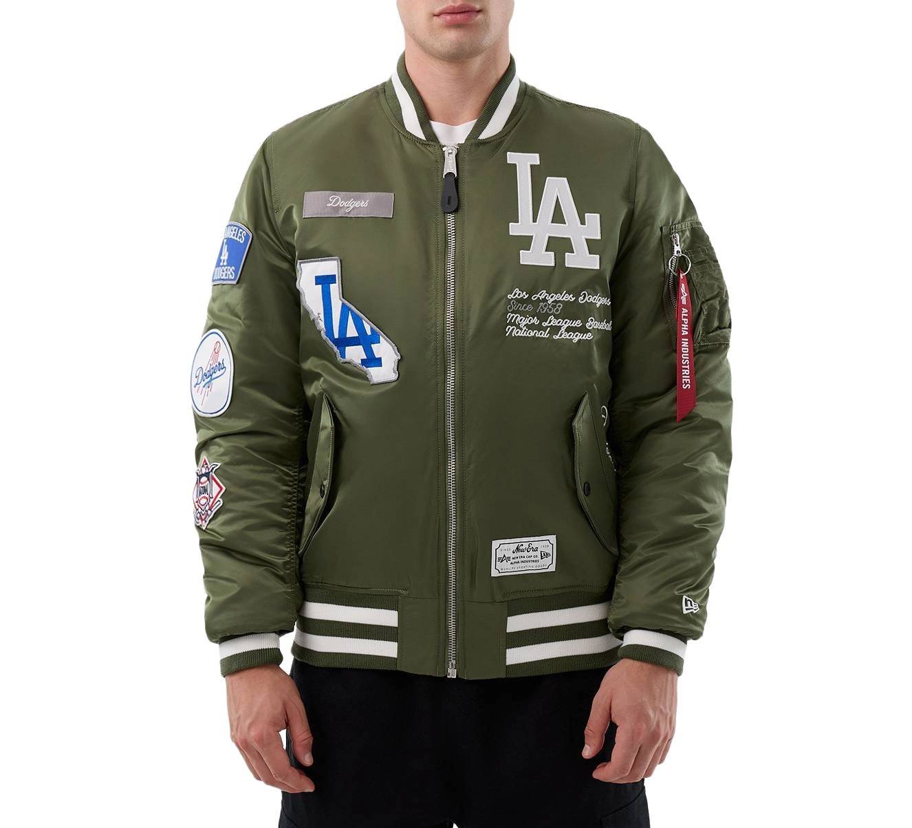 New Era Bomberjacke Jacke New Era Alpha La Dodgers von New Era