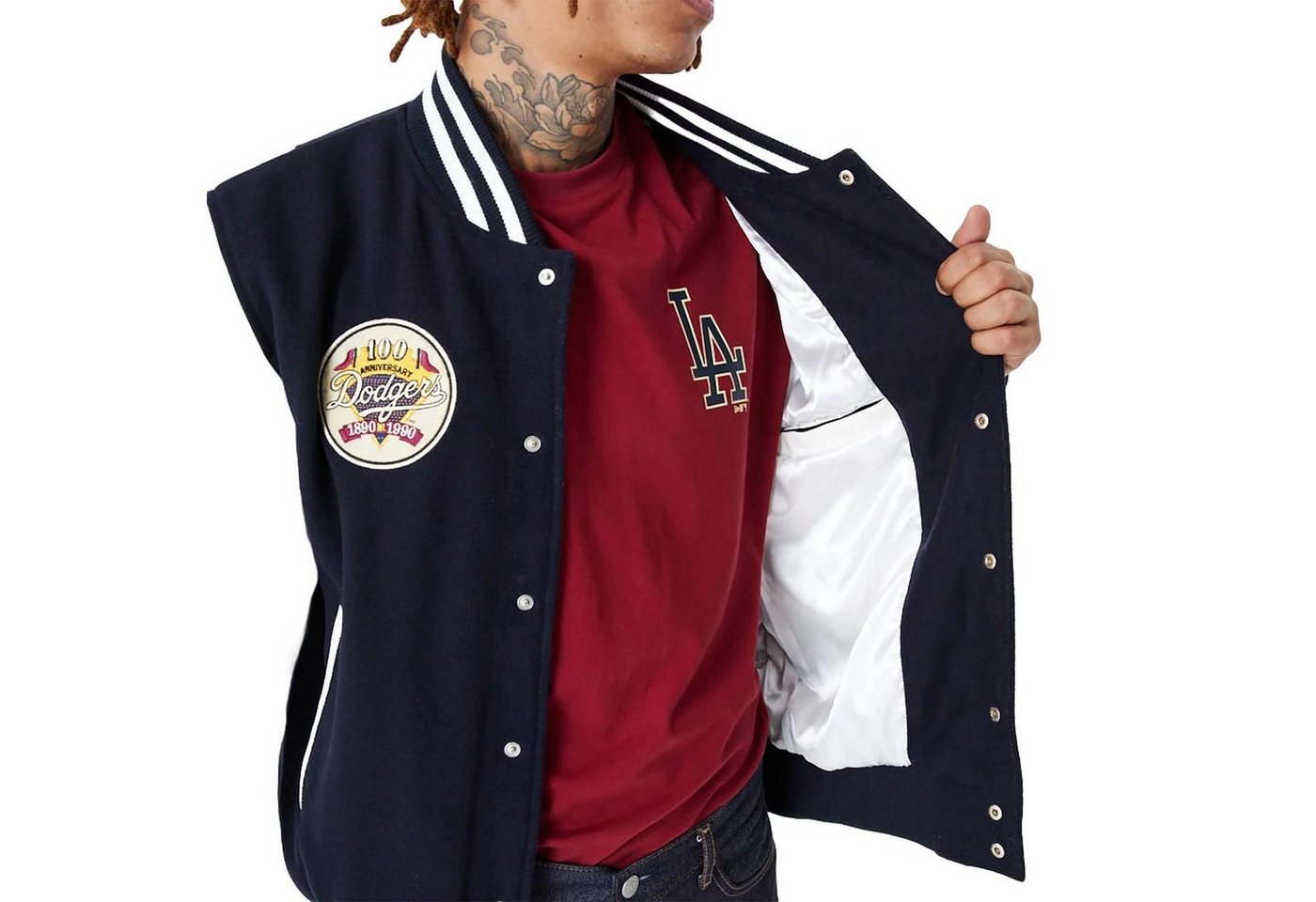 New Era Bomberjacke Jacke New Era MLB Doders von New Era