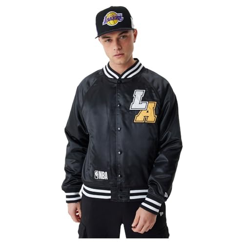 New Era Bomberjacke mit Team-Logo, Los Angeles Lakers, Agd, Unisex, Schwarz, Größe M New Era Bomberjacke mit Team-Logo, Los Angeles Lakers, Agd, Unisex, Schwarz, Größe M von New Era