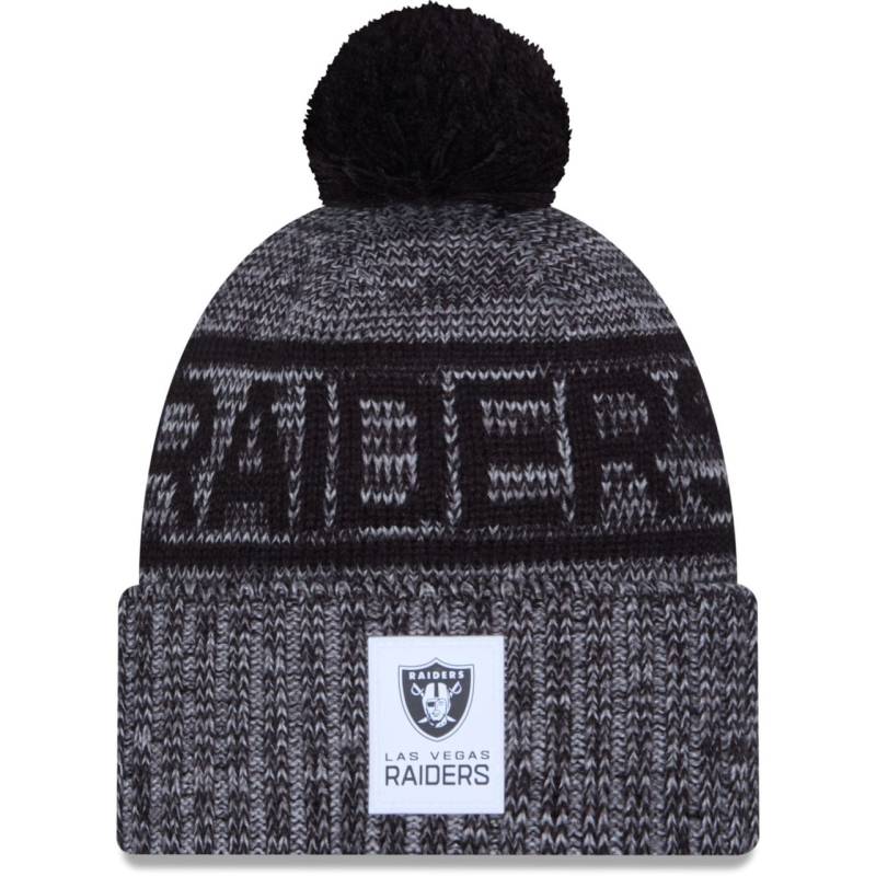 New Era Bommel Wintermütze SIDELINE Las Vegas Raiders von New Era
