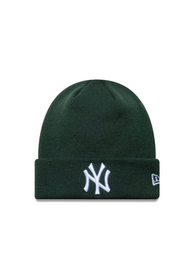 New Era Bommelmütze New York Yankees Women League Essential Beanie New Era MLB Dunkelgrün (1-St) von New Era
