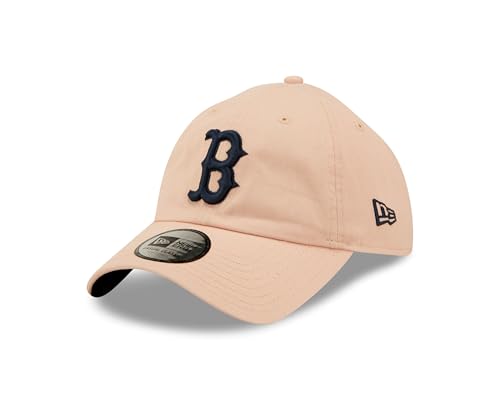 New Era Boston Red Sox Cap MLB Baseball 9Twenty Teamlogo Patch Kappe verstellbar rosa - One-Size von New Era
