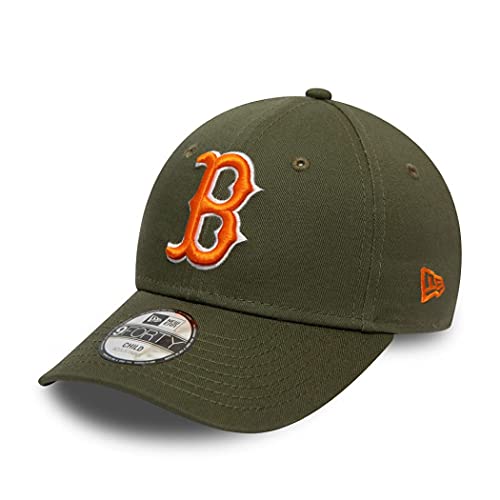 New Era Boston Red Sox League Essential Olive 9Forty Adjustable Kids Cap - Child von New Era