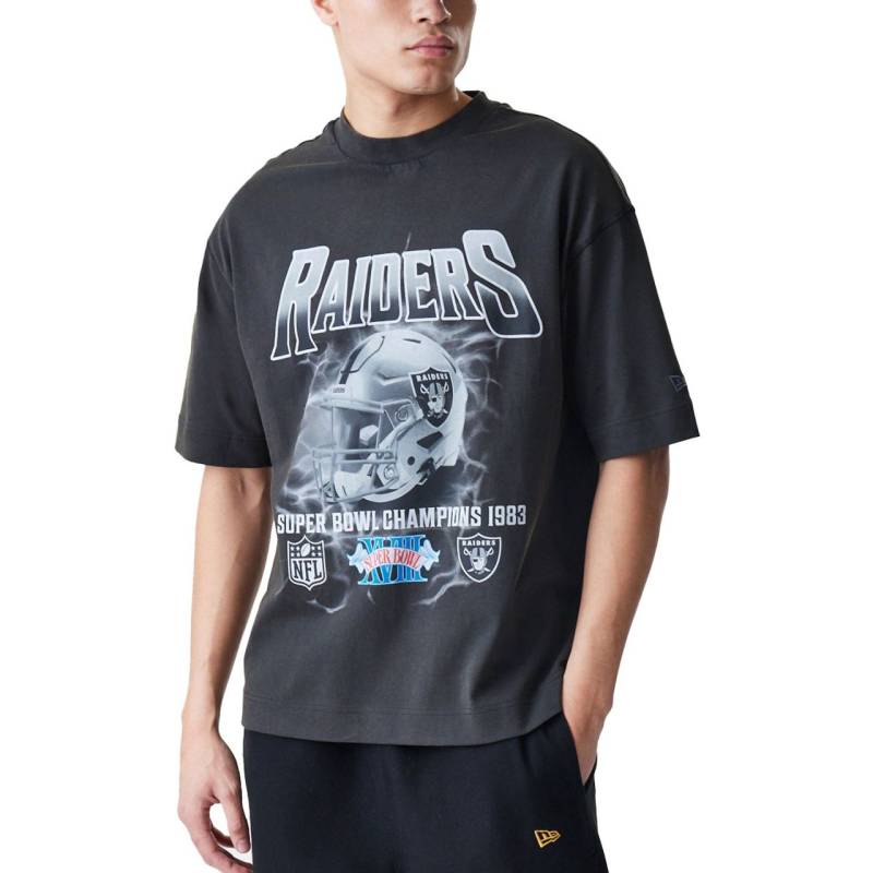 New Era Boxy Shirt - WASHED Las Vegas Raiders von New Era