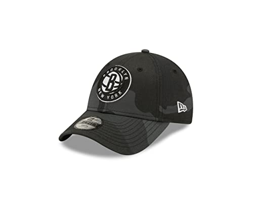 New Era Brooklyn Nets NBA Camo Midnight Camouflage 9Forty Adjustable Kids Cap - Child von New Era