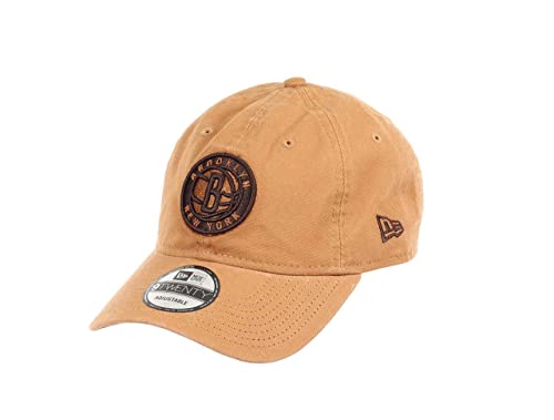 New Era Brooklyn Nets NBA Team Brown 9Twenty Unstructured Strapback Cap - One-Size von New Era