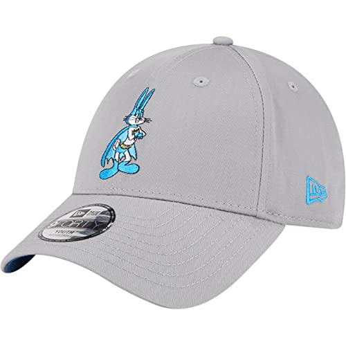 New Era Bugs Bunny Batman Looney Tunes 100 Years WB Grey 9Forty Adjustable Kids Cap - Child von New Era