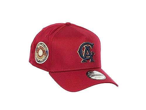 New Era California Angels MLB 1967 All Star Game Anaheim Stadium Sidepatch Cardinal 9Forty A-Frame Snapback Cap - One-Size von New Era