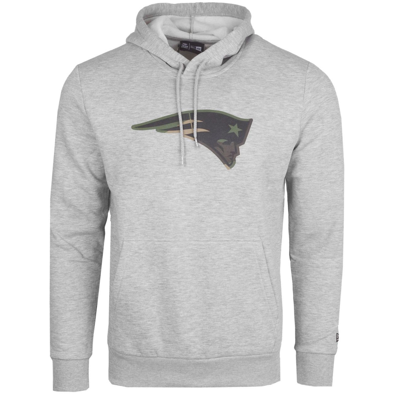 New Era Camo Hoody - NFL New England Patriots grau von New Era