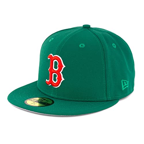 New Era Cap 59FIFTY Herren Basecap NFL NBA MLB Limited Edition (Boston Red Sox Green, 7 5/8) von New Era