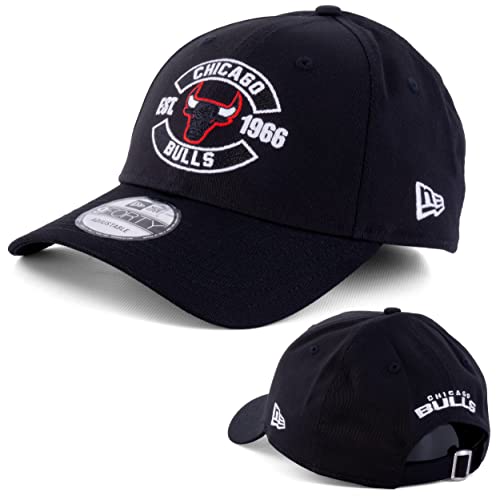 New Era Cap 9FORTY Basecap Herren MLB NBA NFL Limited Edition (Chicago Bulls Black) von New Era