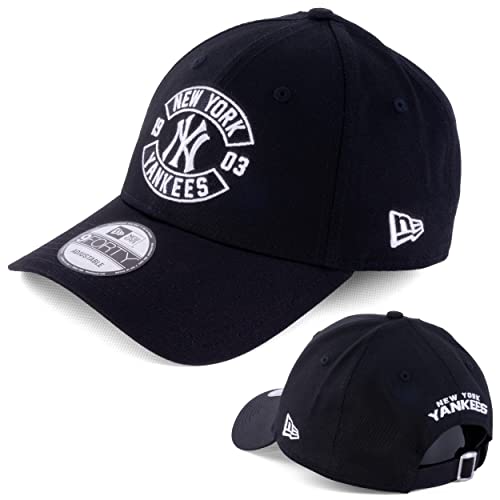 New Era Cap 9FORTY Basecap Herren MLB NBA NFL Limited Edition (New York Yankees Black) von New Era