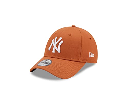 New Era Cap Fankappe Basecap New York Yankees Modell 9Forty Strapback für Kinder braun mit NY-Logo - Youth von New Era