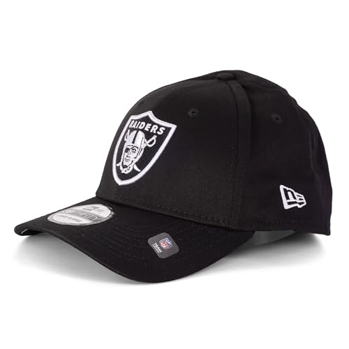 New Era Cap Herren Basecap Limited Edition NFL NBA MLB Mütze 39THIRTY (Las Vegas Raiders Black V1, S-M) von New Era