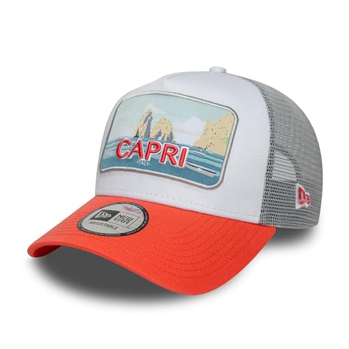 New Era Capri City Summer Edition A-Frame Trucker Cap Lachs - One-Size von New Era
