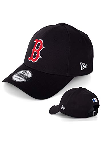 New Era Caps - Herren Baseball Cap Mütze Kappe - Limiterte Designs - NBA NFL MLB - Yankees Lakers Bulls Dodgers Raiders Chiefs (Boston Red Sox Black V2), Einheitsgröße von New Era