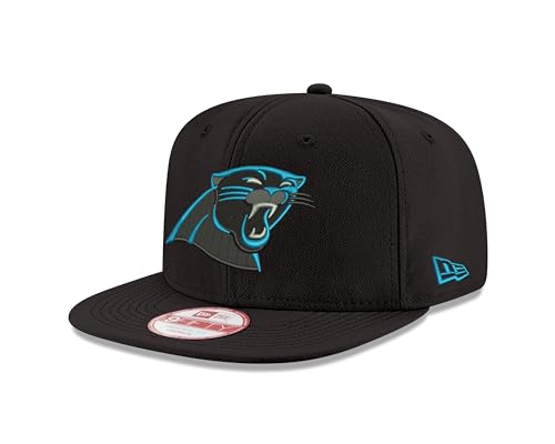 New Era Carolina Panthers NFL Black 9Fifty Original Fit Snapback Cap - One-Size von New Era