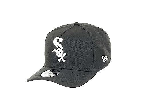New Era Chicago White Sox MLB Black and White Collection 9Forty A-Frame Snapback Cap - One-Size von New Era