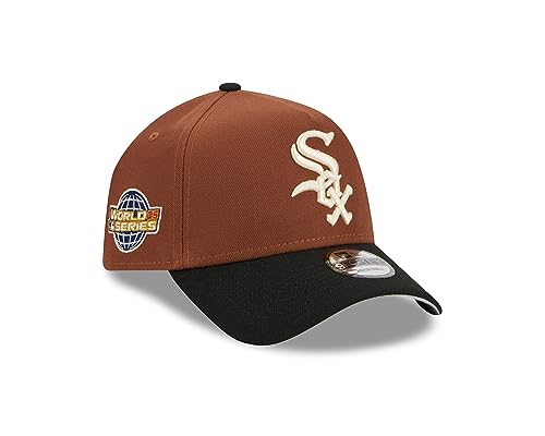 New Era Chicago White Sox MLB Harvest World Series 2005 Brown Black 9Forty A-Frame Snapback Cap - One-Size von New Era