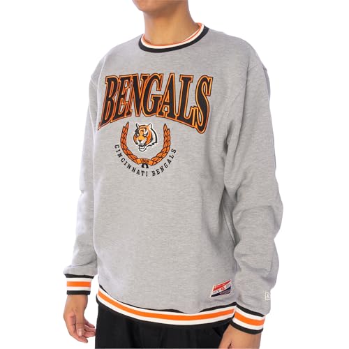 New Era Cincinnati Bengals Sweatpulli Herren Sweater grau, XL von New Era