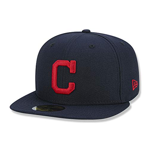 New Era Cleveland Indians Authentic On-Field 59FIFTY Fitted MLB Cap Road, 7 5/8 von New Era