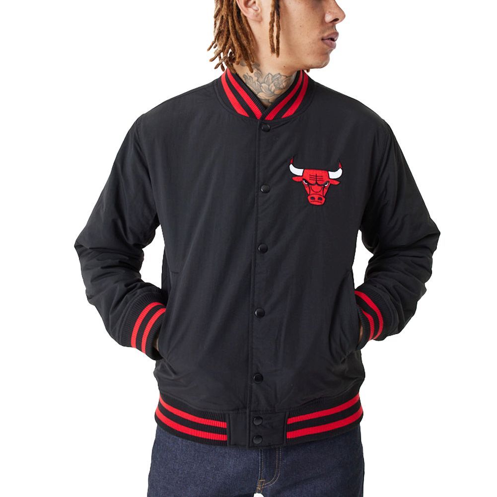 New Era College Bomber Jacke - Chicago Bulls von New Era