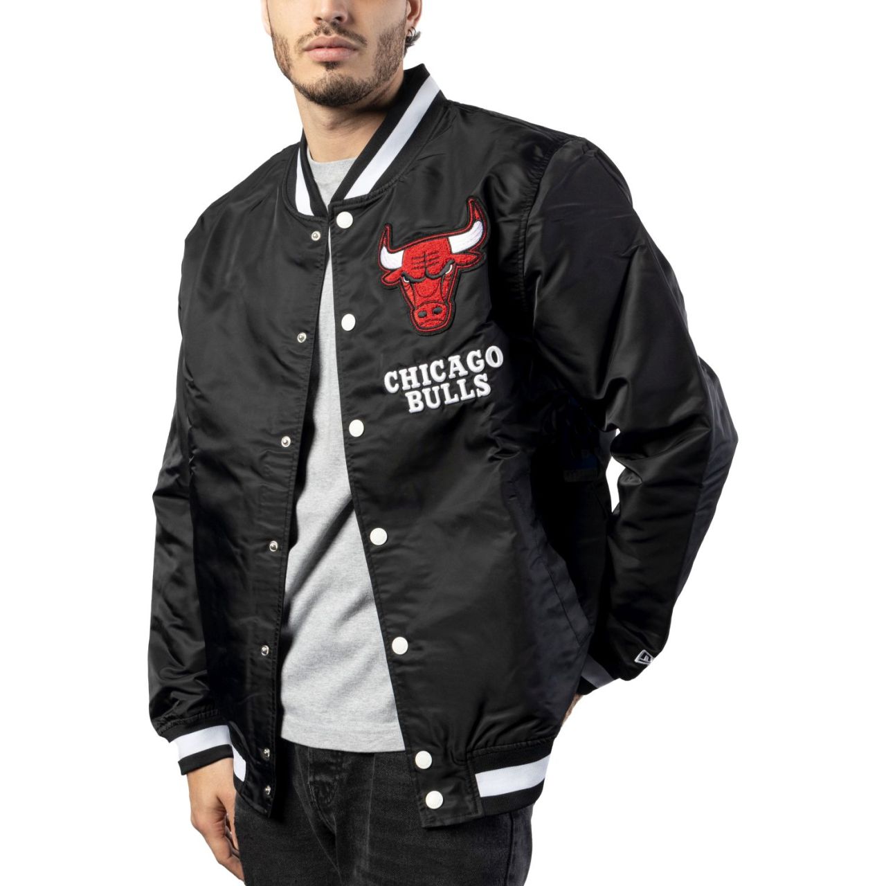 New Era College Jacke - LOGO SELECT Chicago Bulls von New Era