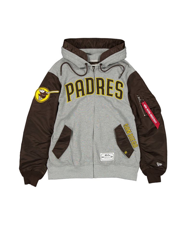 New Era Collegejacke Jacke New Era Alpha San Diego Padres von New Era