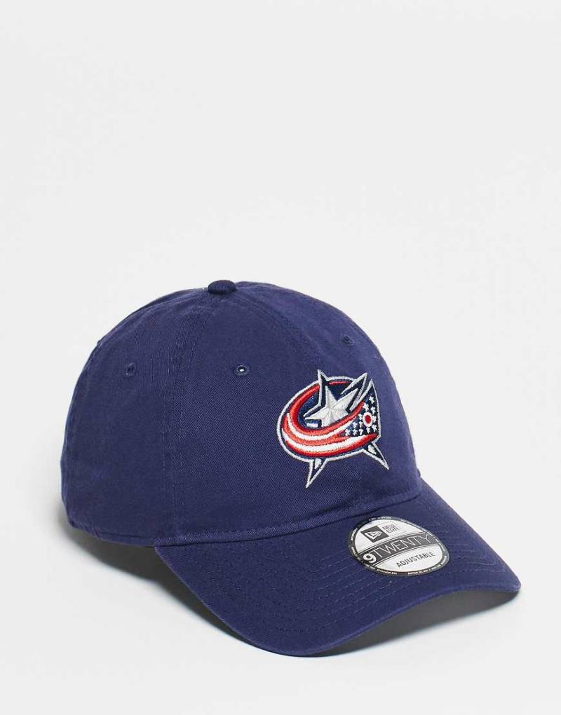 New Era - Columbus Blue Jacket 9Twenty - Kappe in Marineblau von New Era