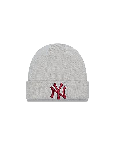 New Era Cuff Knit Beanie Beige Wintermütze Beanie Fanartikel New York Yankees MLB League Essential - One-Size New Era Cuff Knit Beanie Beige Wintermütze Beanie Fanartikel New York Yankees MLB League Essential - One-Size von New Era