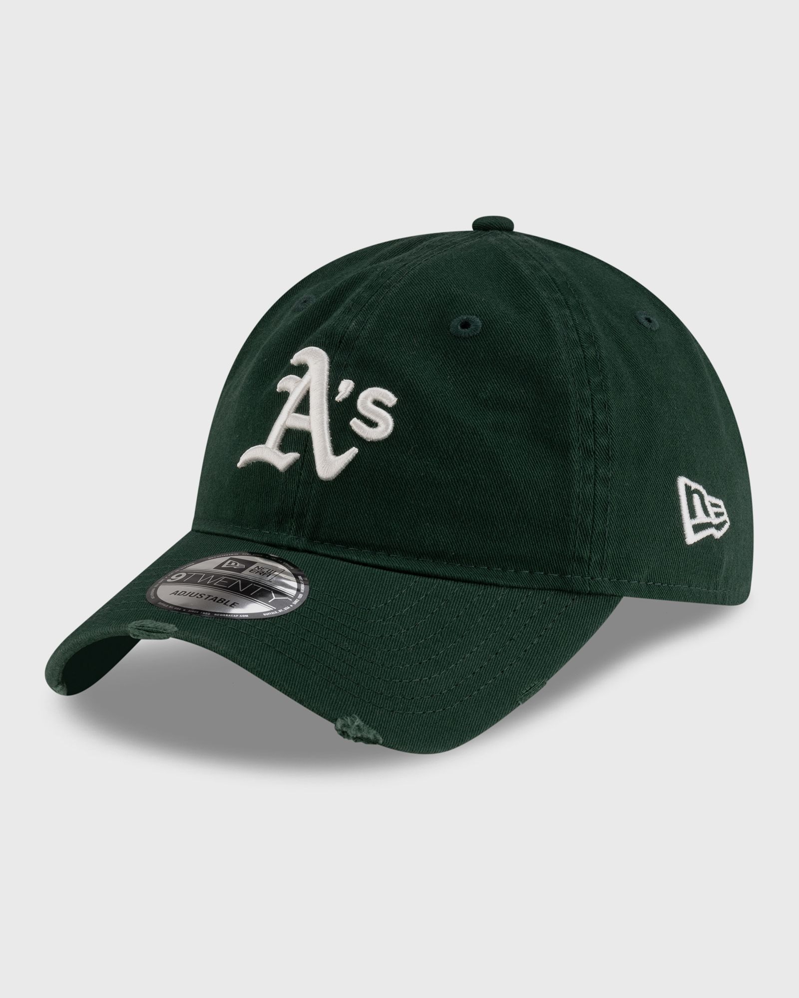 New Era DISTRESSED 9TWENTY OAKLAND ATHLETICS men Caps green in Größe:ONE SIZE von New Era