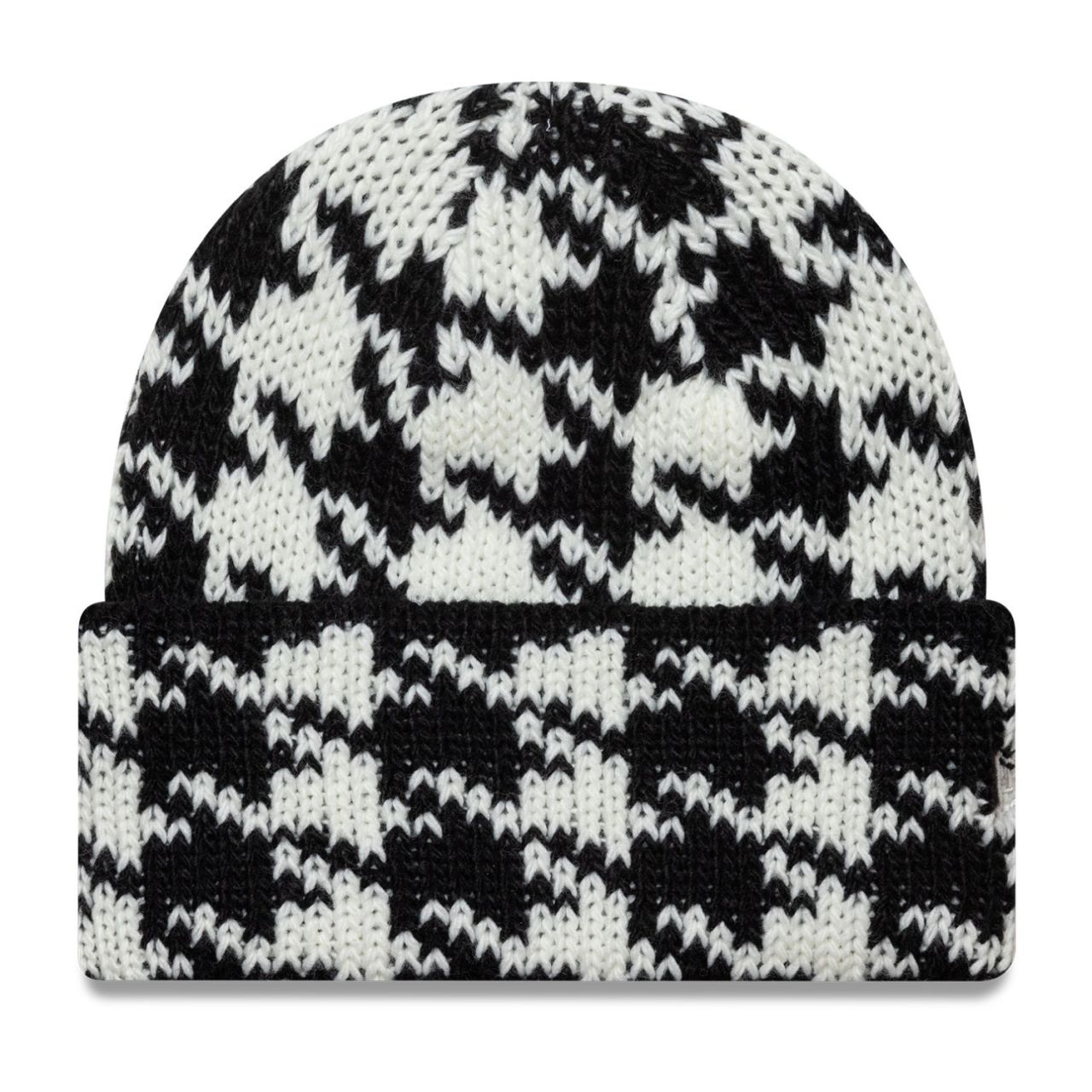 New Era Damen Beanie Wintermütze - HOUNDSTOOTH creme von New Era