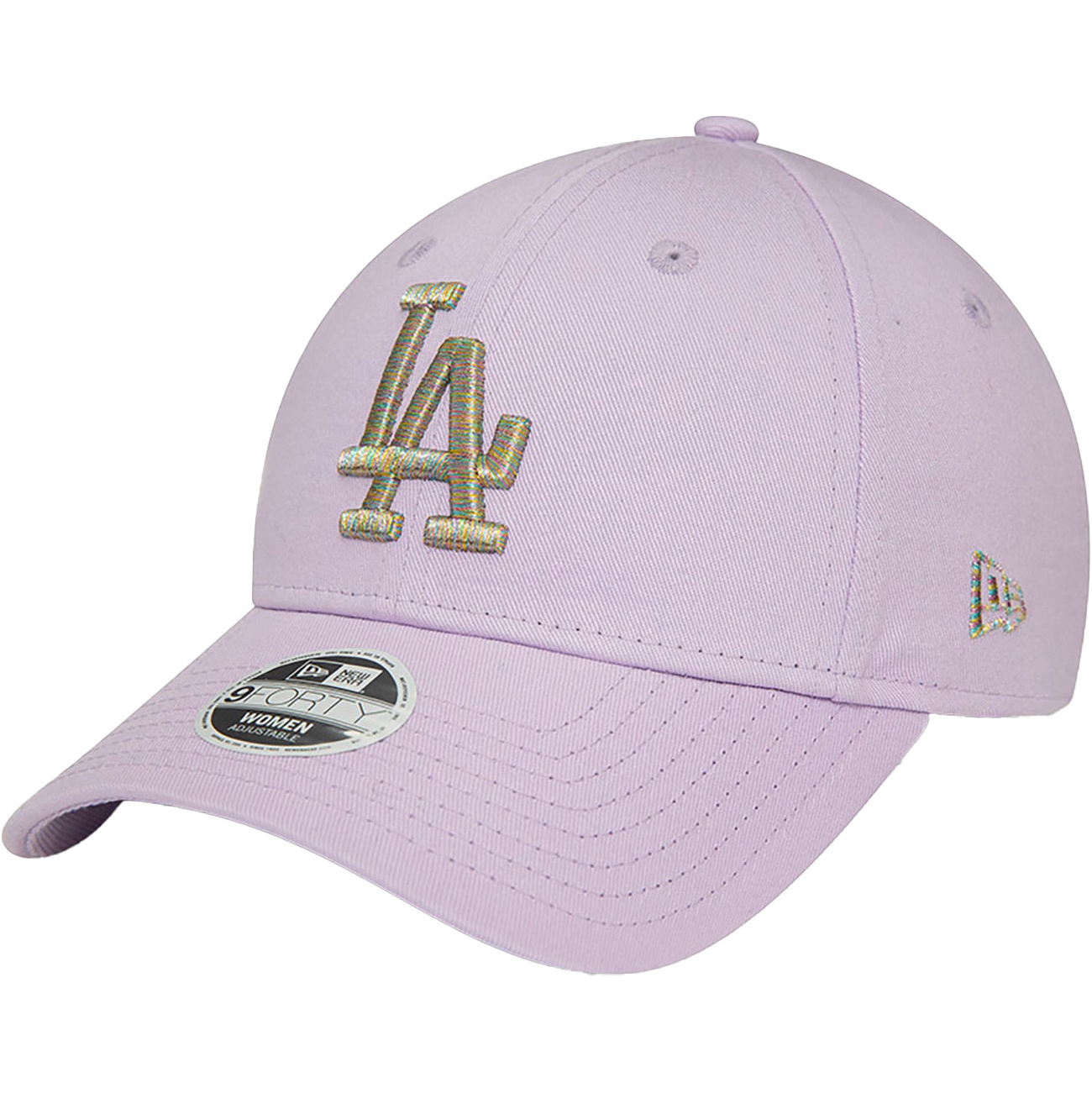 New Era LA Dodgers Metallic Logo Damen 9FORTY Verstellbare Cap von New Era