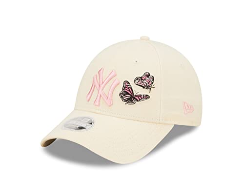 New Era Damen Kappe gebogener Schrim New York YankeesSchmetterling Beige 9Forty - One-Size New Era Damen Kappe gebogener Schrim New York YankeesSchmetterling Beige 9Forty - One-Size von New Era