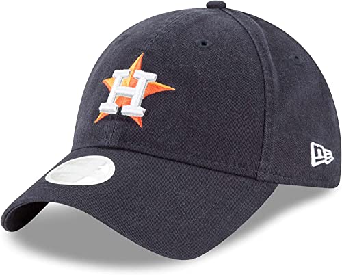 New Era Damen MLB Core Classic 9TWENTY Verstellbare Mütze Cap Einheitsgröße, Houston Astros Navy, Einheitsgröße von New Era