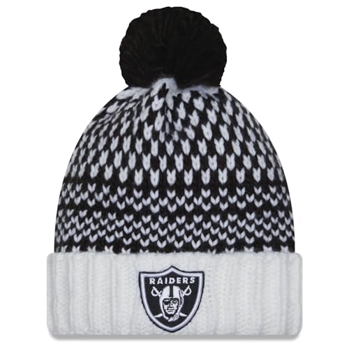 New Era Damen Strick Mütze - Crucial Catch Las Vegas Raiders von New Era
