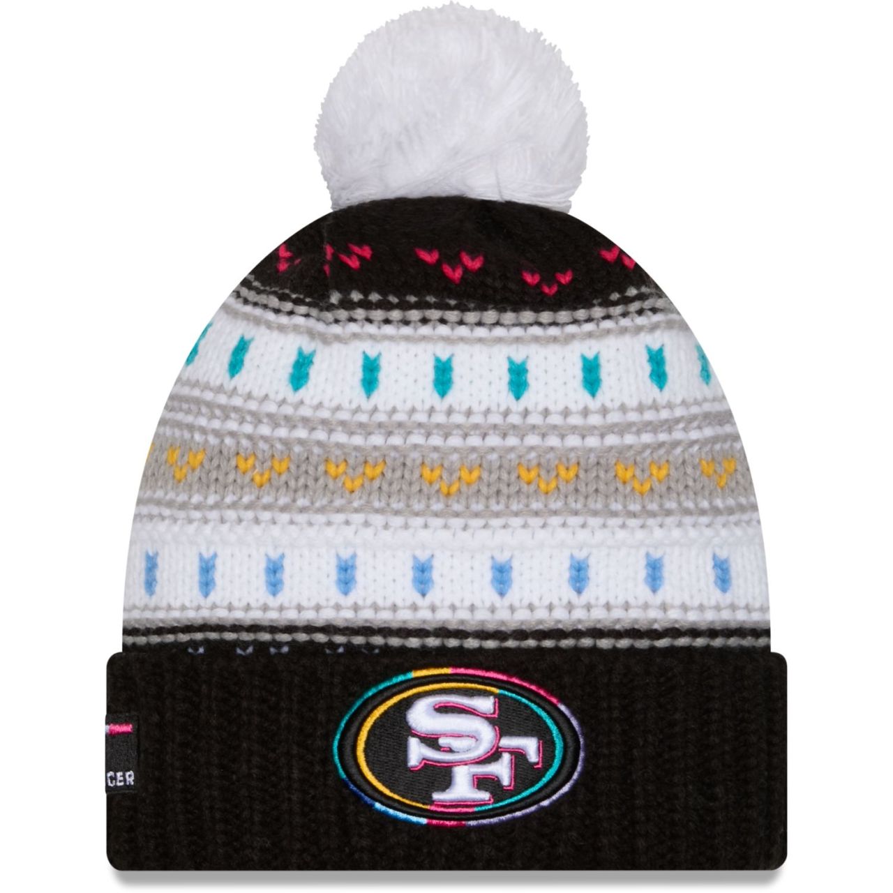 New Era Damen Winter Mütze CRUCIAL CATCH San Francisco 49ers von New Era