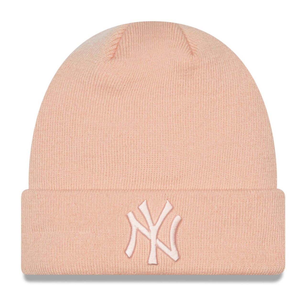 New Era Damen Wintermütze Beanie - New York Yankees rosa von New Era