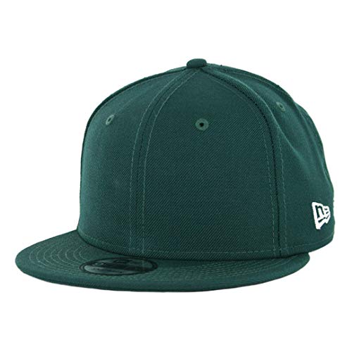 New Era Dark Green Blank Snapback Cap Blanko 9fifty 950 Basecap Mens OSFA von New Era