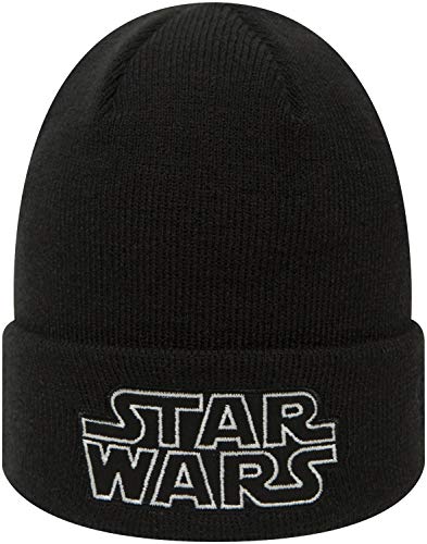 New Era - Disney Star Wars Knit Kinder Cuff Beanie - Schwarz Größe Youth (8-14 Jahre), Farbe Schwarz von New Era