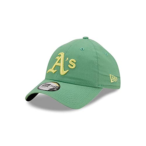 New Era Essential 9Twenty Cap für Herren ~ Oakland Athletics grün, Einheitsgröße von New Era