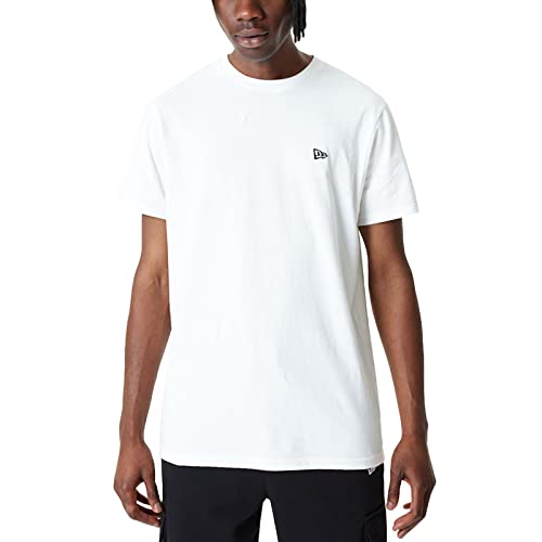 New Era Essentials T-Shirt Herren weiß, L von New Era