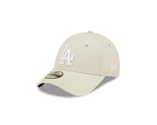 New Era Fan Kappe Kinder Los Angeles Dodgers MLB Teamlogo League Essential Beige 9Forty verstellbar - Child von New Era
