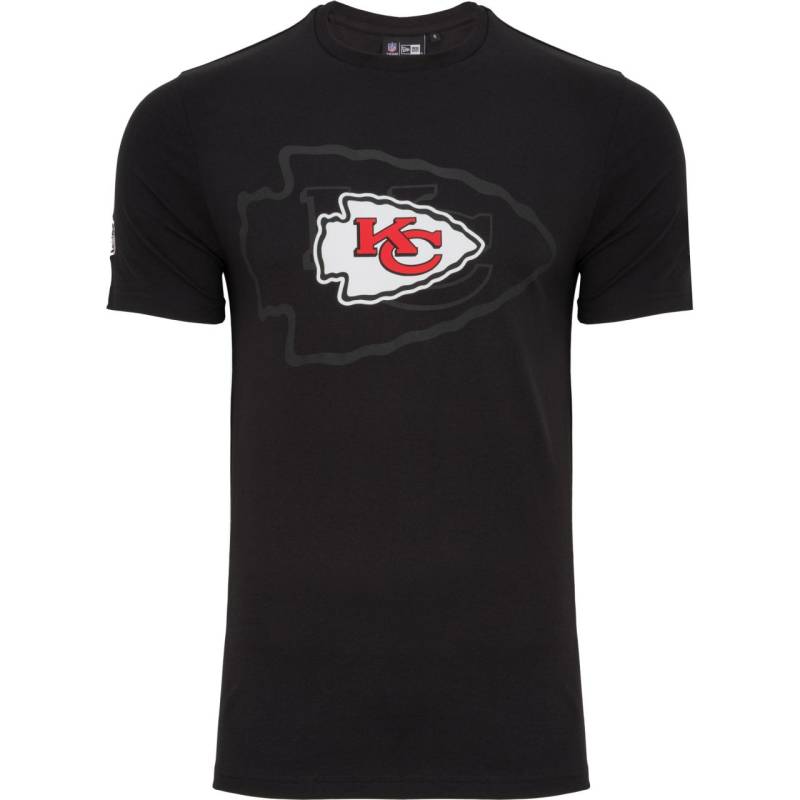New Era Fan Shirt - NFL Kansas City Chiefs 2.0 schwarz von New Era